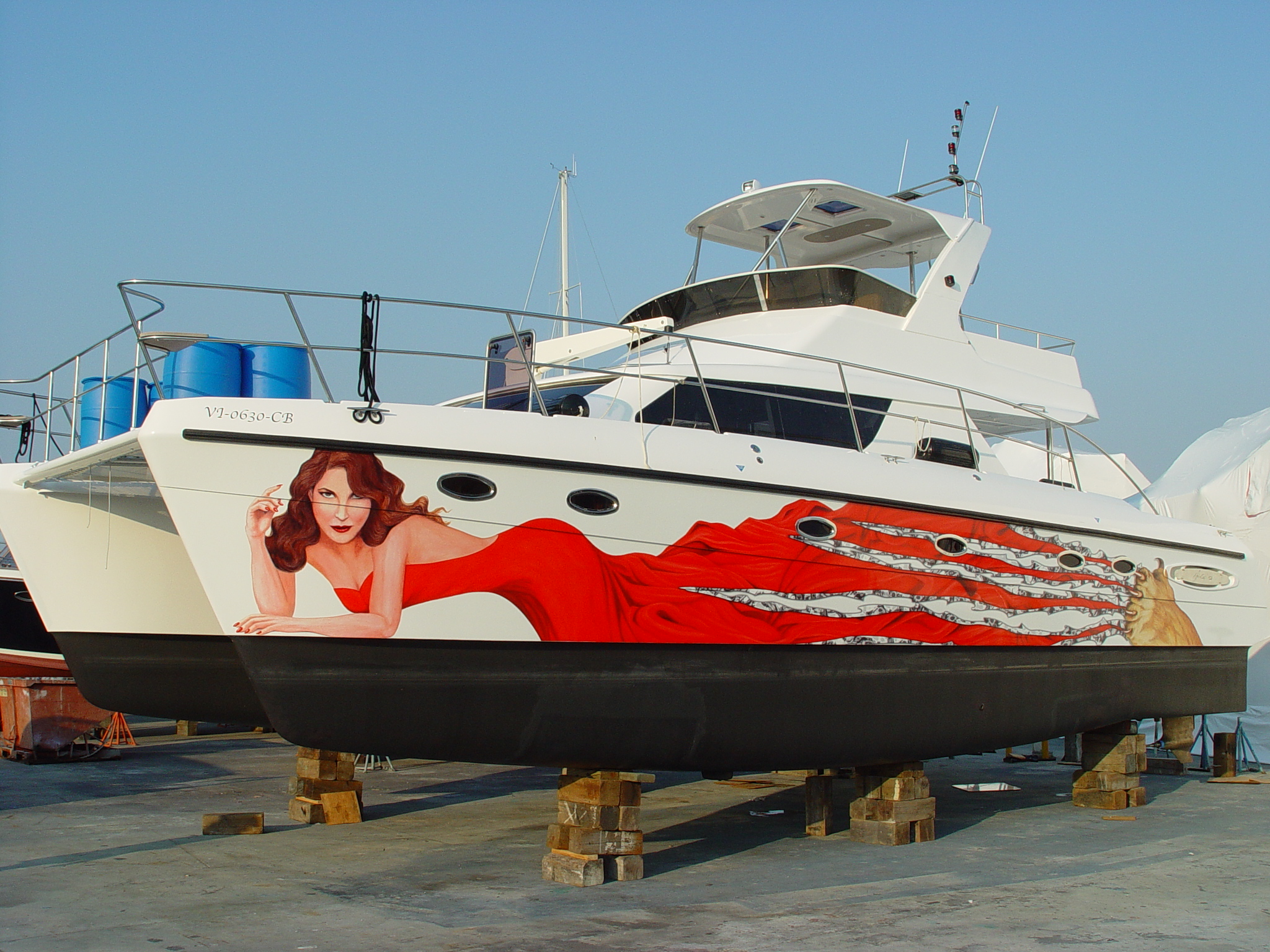 yacht graphic design